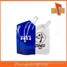 OEM Customized Stand Up Pouch With Corner Spout For Gel Mask Packaging